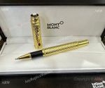 Vintage Copy Mont Blanc Scipione Borghese Roller ball Pen All Gold